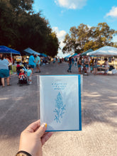 Load image into Gallery viewer, ~ A Blessing For Every Bonnet Letterpress Card ~ Sympathy card