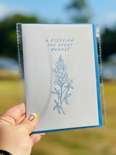 Load image into Gallery viewer, ~ A Blessing For Every Bonnet Letterpress Card ~ Sympathy card