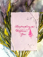 Load image into Gallery viewer, Letterpress Handmade Paper Prints