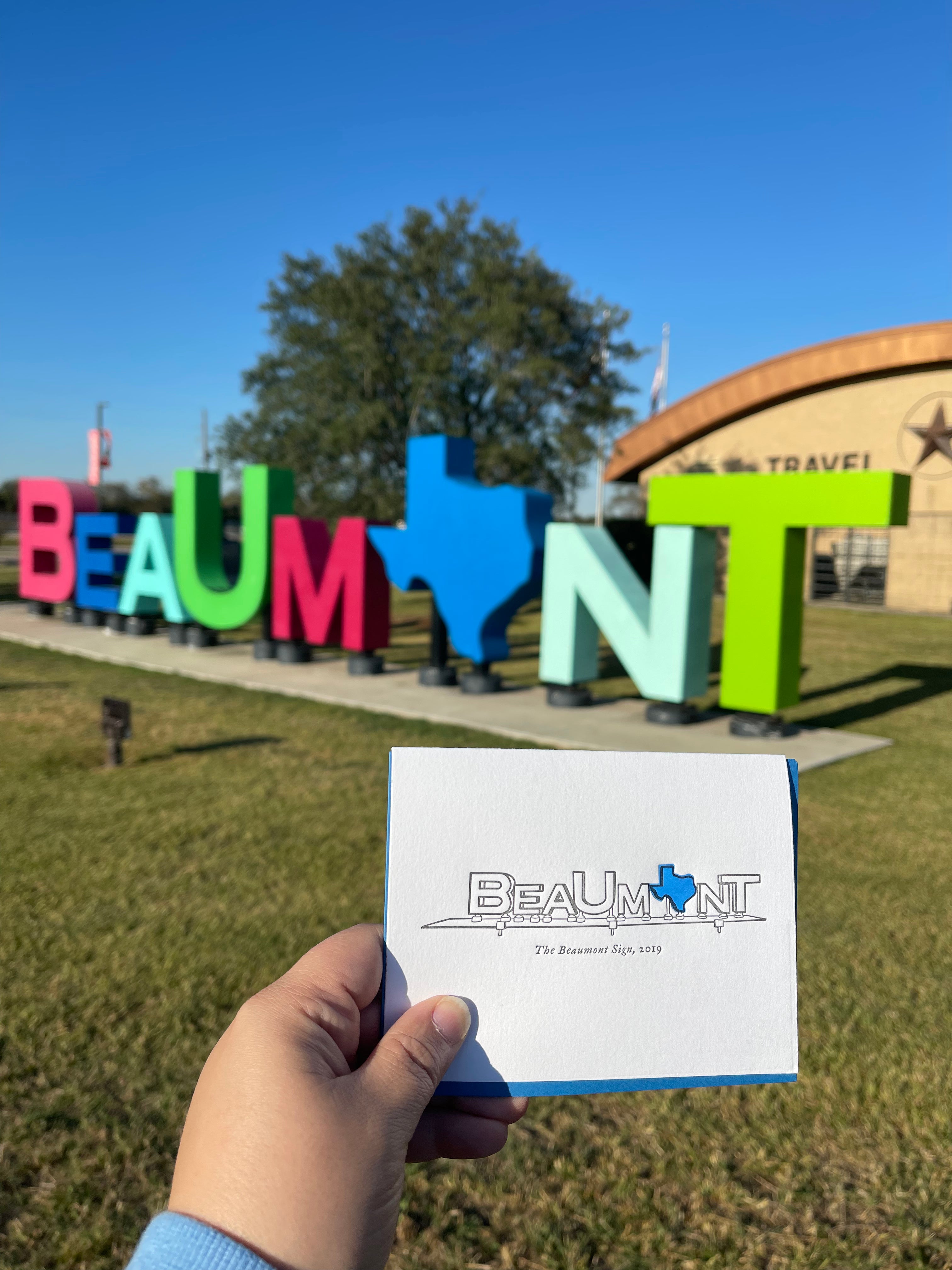 The Beaumont Sign Southeast Texas Series