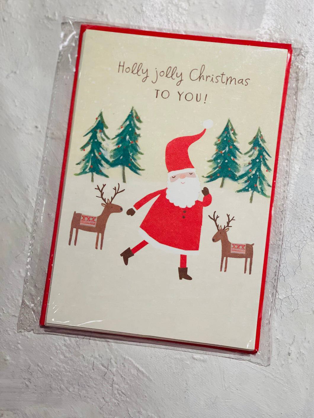 Holly Jolly Christmas to you! (8 Pack) - Christmas Cards