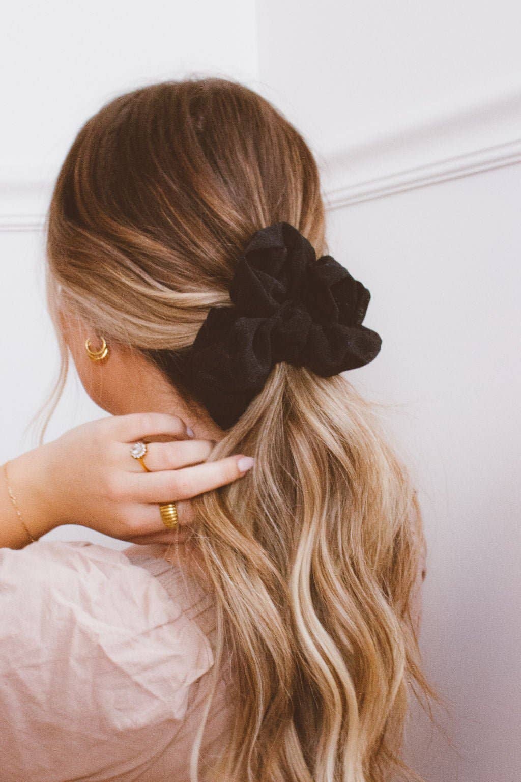 Inky Jumbo Scrunchie