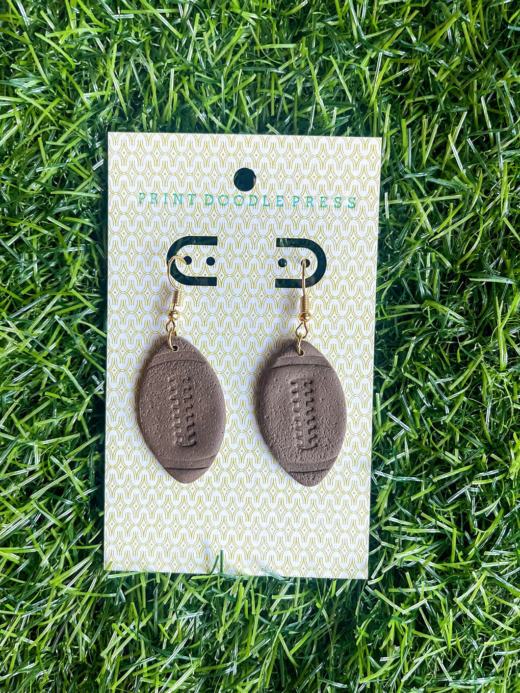 Football Earrings