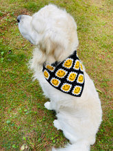 Load image into Gallery viewer, Crochet Smiley Bandana Tie
