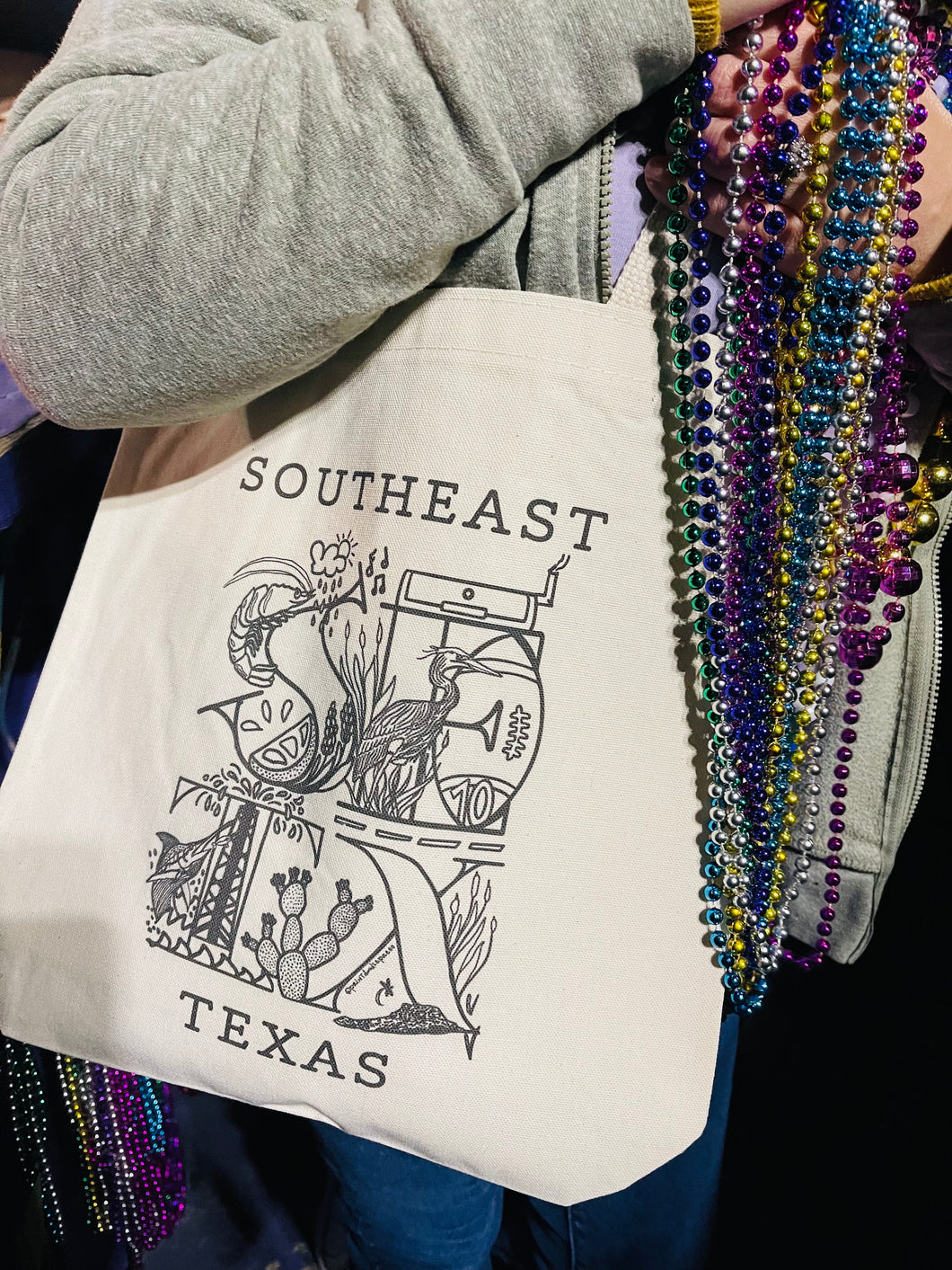 SETX Canvas Tote Bag- Southeast Texas Series