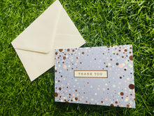 Load image into Gallery viewer, Thank You Confetti (8 Pack)- Thank You Cards
