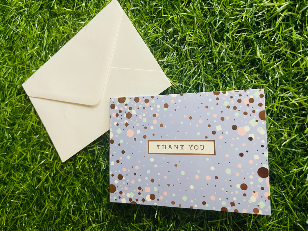 Thank You Confetti (8 Pack)- Thank You Cards