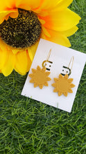 Load image into Gallery viewer, Sunflower Hoops
