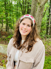 Load image into Gallery viewer, Crochet Mushroom Headband Tie
