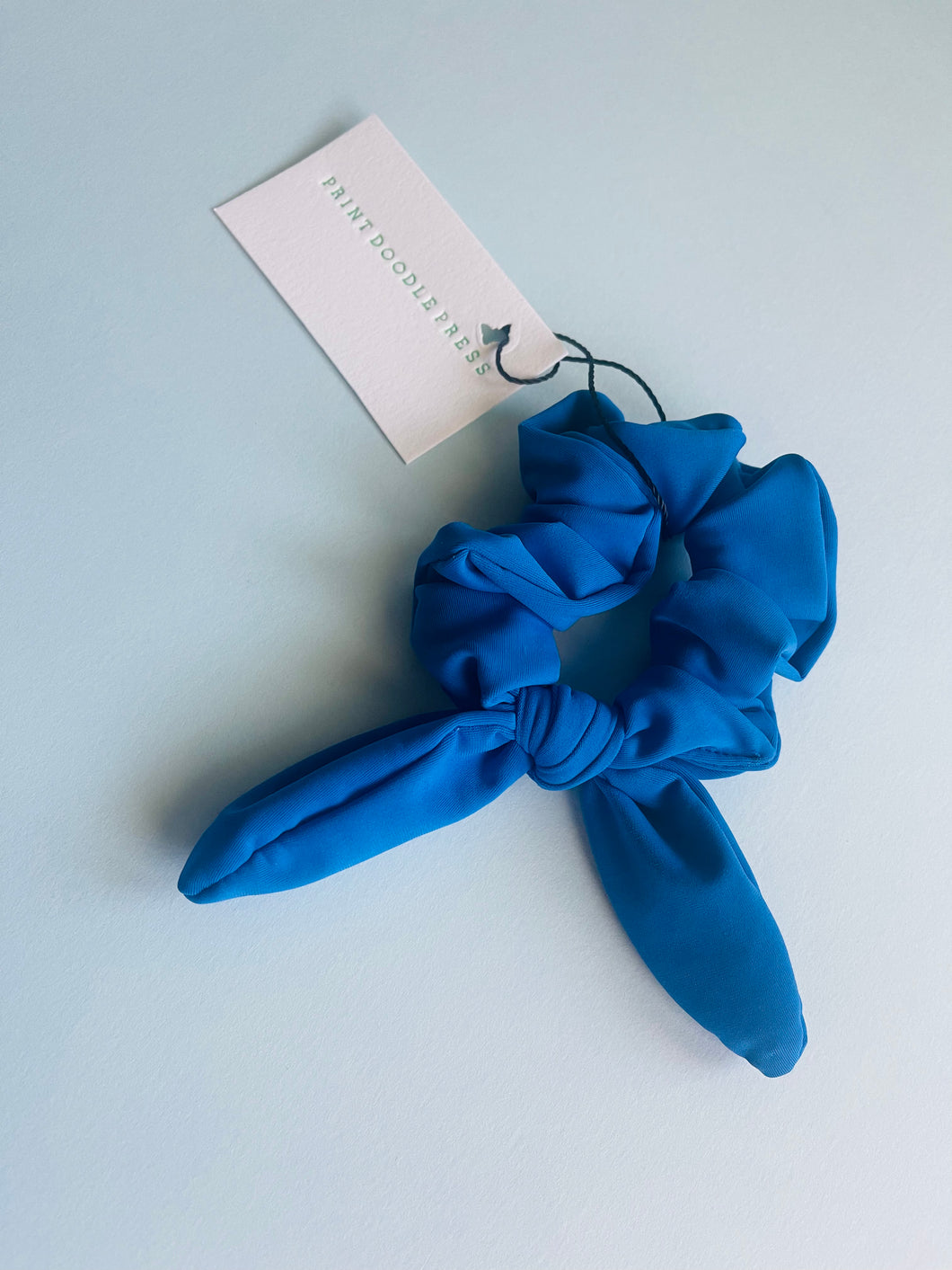 Royal Blue Athletic Scrunchie