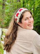 Load image into Gallery viewer, Crochet Mushroom Headband Tie
